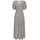 VIVANCE Maxikleid Blümchen Grau 46