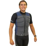 Brest Impactvest Half Padded – Blau/Grau – Unisex – Premium-Neopren blau XS