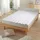 Traumschlaf Nature Unterbett Topper 140 x 200 cm weiß