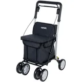 HOMECALL Einkaufswagen schwarz 30 L