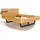 deluke KEILO 160 x 200 cm Brown