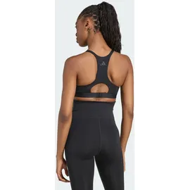 adidas Powerimpact Luxe Medium-Support Maternity Sport-BH schwarz|grau M (A-B)