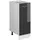 Vicco Apothekerschrank R-Line 30 cm ohne Arbeitsplatte Anthrazit Hochglanz