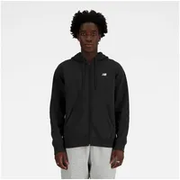 New Balance Sport Essentials Logo French Terry Reißverschlusspullover Black