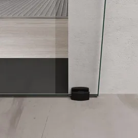 doporro Amalfi-plus 20 rechts 90 x 205 cm transparent schwarz