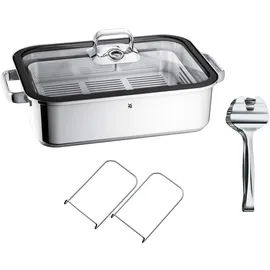 WMF Vitalis Compact Dampfgarer 41 x 27 cm mit Spargelzange