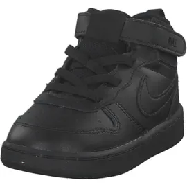 Nike Court Borough Mid 2 Kinder Schwarz 18,5