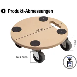 Meister Craft Pflanzenroller Ø 350 mm