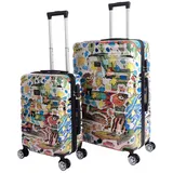 vertical studio Fischer Art Koffer-Set 2-tlg. 20"/28" bunt