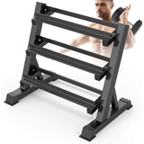 Dripex Hantelständer Hantelablage, 90 x 50 x 93cm Einstellbar hantelscheibenständer, Kurzhantelständer Belastbarkeit 500KG, Kann Hanteln und Kettlebells halten