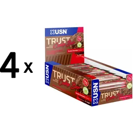 USN Proteinriegel Double Chocolate 12 x 60 g