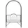 Outsunny Rosenbank 115 x 203 x 59 cm Schwarz