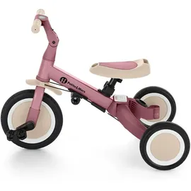 Petite&Mars Dreirad 5in1 TURBO Dusty Rose