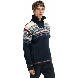 Dale of Norway Vail Weather Proof Sweater Blau / Rot / Weiß M