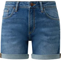 QS Jeans-Shorts Abby Blau 34