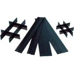 LA-KA-PE Unterteiler anthrazit L1150xH120xS10mm VE 10 Stk. individuell zuschneidbar