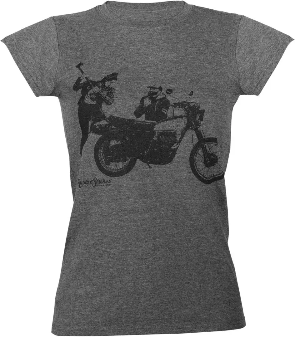 Rusty Stitches Charlie Damen T-Shirt, Größe 2XL
