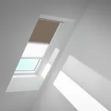 VELUX Verdunkelungsrollo Duo DFD FK04 4574SWL Nougat/Weiß, weiß