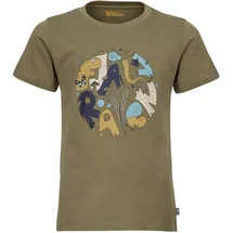 Fjällräven Kinder Forest Findings T-Shirt (Größe 158, gruen)