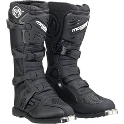 Moose Racing Qualifier ATV, Stiefel - Schwarz - 11 US