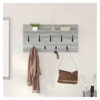 VidaXL Garderobenständer Grau Sonoma 80 x 40 x 12