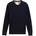 1038426 Basic Knit Pullover Knitted Navy Melange XL
