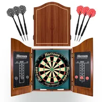 HARROWS Pro's Choice Dartscheibe inkl. 6 Darts