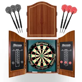 HARROWS Pro's Choice Dartscheibe inkl. 6 Darts