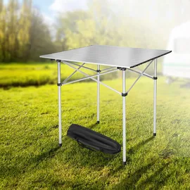 Tectake Campingtisch grau (401169)