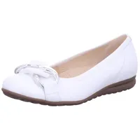 Gabor comfort Ballerinas für Damen, weiß, Größe 37 EU / 4 UK