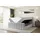 altdecor Boxspringbett mit Matratze Boxbett, Topper, Polsterbett mit Bettkasten OTTA-Z - 160x200 - Grau Monolith
