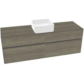 Villeroy & Boch Collaro Waschbeckenunterschrank C04900RK 160 x 55 cm Stone Oak