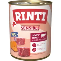 Rinti Sensible Rind & Süßkartoffel 6 x 800 g