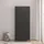 [en.casa] Kleiderschrank Seinäjoki 76 x 180 x 50 cm Schwarz