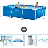 Rechteckiger Frame Pool - 300x200x75 Cm - 5-teilig  S20837
