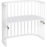 babybay Original Beistellbett seidenmatt weiß