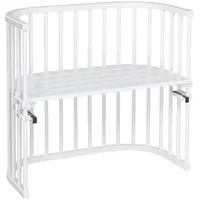 babybay Original Beistellbett seidenmatt weiß