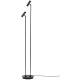 Hell LED-Stehlampe Tom Alu, Eisen, Stahl & Metall Schwarz