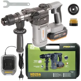 procraft industrial HD20A inkl. 1x Akku 4 Ah + Lader + Koffer