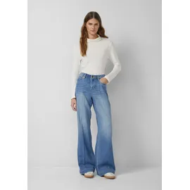 s.Oliver Jeans Suri / Regular Fit / Mid Rise / Wide Leg - blau - 44/32