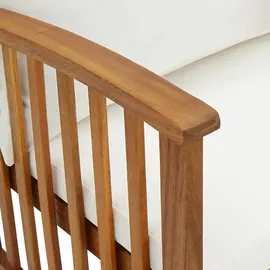 vidaXL Gartenstuhl 65,8 x 66,8 x 42,5 cm braun 2 St.