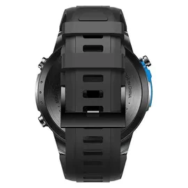 Zeblaze Stratos 2 Ultra BT 0 mm Kunststoffgehäuse Schwarz Sportarmband Schwarz One Size
