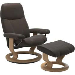 Stressless Sessel Consul | in braun mit Hocker L Lieferung ohne Montage