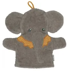 Sterntaler Spiel-Waschhandschuhe Eddy grau