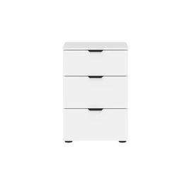 Sconto Nachtschrank Dreamer 45 x 43 x 65 cm Weiß