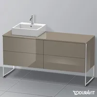 Duravit XSquare Waschtischunterschrank, 4 Auszüge, XS4924L8989,