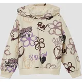 s.Oliver Hoodie mit All-over-Print im Graffiti-Stil - 92/98