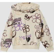 s.Oliver Hoodie mit All-over-Print im Graffiti-Stil - 92/98