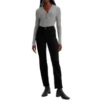 Levi's 314TM Shaping Straight Jeans Soft Black 33 32