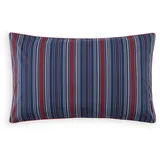 XXXLutz Tommy Hilfiger Kopfkissenbezug Shaded Stripes, Dunkelblau, Streifen, 40x80 cm, Oeko-Tex® Standard 100, bügelleicht, Wohntextilien, Kissen, Kissenbezüge